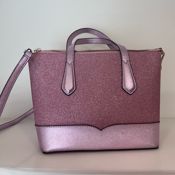 Kate Spade Lola Purple Glitter Bag - Picture 3 of 6